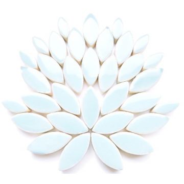 E-Home Shop Ehome Shop Leaf Ceramic Mosaic Tiles for Crafts, Petal Mosaic Pieces Craft Supplies (Mixed Colors,568g,20 Ounce)