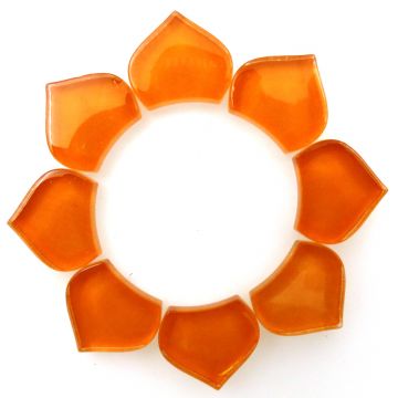 Small Fishscale: Tangerine H029 (8 pieces)