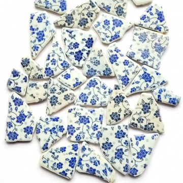 Large Puzzles: Blue Daisy 12