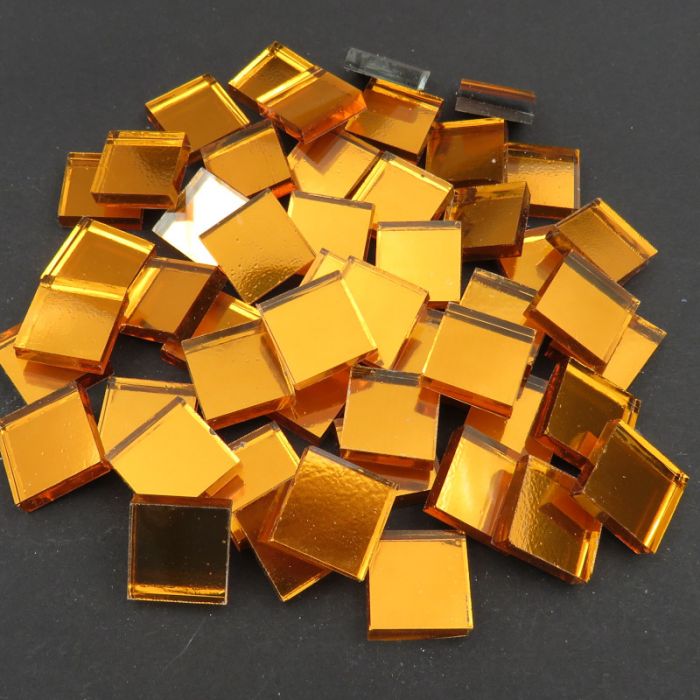 Colored Glass Mirror Tile 15mm