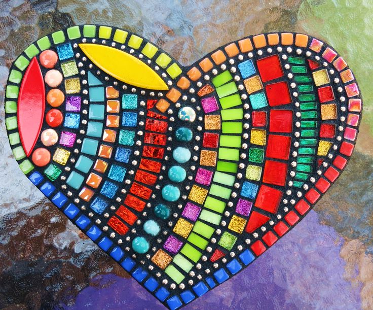Mosaic Arts And Crafts 293 Best Mosaic Hearts Images On Pinterest Mosaic Art Mosaic 